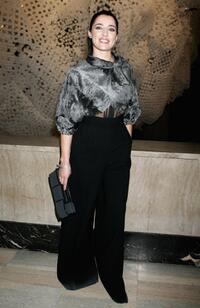 Luisa Ranieri at the Fendi party celebrating the Loris Cecchini "Empty Walls - Just Doors" exhibition.