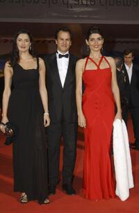 Luisa Ranieri, Christopher Buchholz and Regina Nemni at the premiere of "Eros" during the 61st Venice Film Festival.