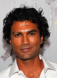 Sendhil Ramamurthy at the Poolside Summer party.