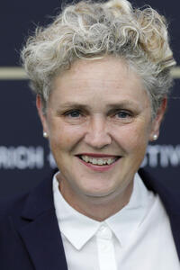 Manuela Biedermann at the "Sarah joue un loup garou" photocall during the 13th Zurich Film Festival.