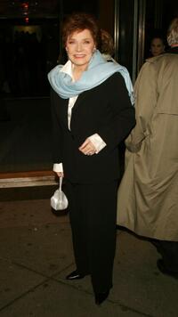 Polly Bergen at the New York opening night of "20th Century".