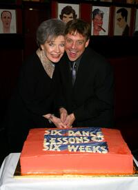 Polly Bergen and Mark Hamill at the after-party for broadway comedy "Six Dance Lessons In Six Weeks".