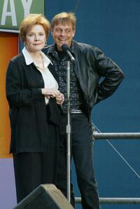 Polly Bergen and Mark Hamill at the 12th Annual Broadway.