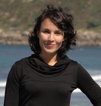 Noomi Rapace at the photocall of "Daisy Diamond" during the 55th San Sebastian International Film Festival.