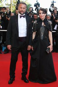 Michael Nyqvist and Noomi Rapace at the premiere of "A Prophet" during the 62nd International Cannes Film Festival.