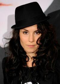 Noomi Rapace at the Paris premiere of "Millenium."