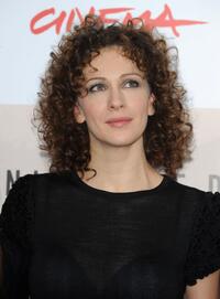 Kseniya Rappoport at the photocall of "L'Uomo Che Ama" during the Rome International Film Festival.