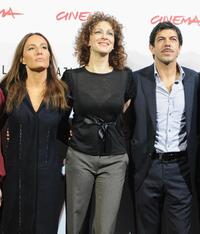 Maria Sole Tognazzi, Kseniya Rappoport and Pierfrancesco Favino at the photocall of "L'Uomo Che Ama" during the Rome International Film Festival.