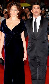 Kseniya Rappoport and Pierfrancesco Favino at the premiere of "L'Uomo Che Ama" during the 3rd Rome International Film Festival.