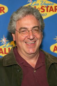 Harold Ramis and Steve Carell at the 2007 NBA All Star Game.