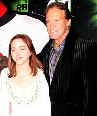 Haley Ramm and Lee Majors at the UK premiere of "Ben 10: Race Against Time."