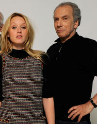 Ludivine Sagnier and Raad Rawi at The Samsung Galaxy Tab Lift portrait session during the 2011 Sundance Film Festival.