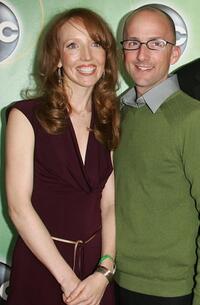 Darlene Hunt and Jim Rash at the ABC Television Network Upfront.