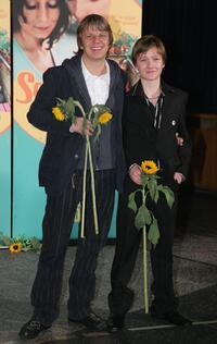 Director Andreas Dresen and Vincent Redetzki at the premiere of "Sommer vorm Balcon."