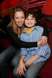 Amy Redford and Brett DelBuono at the after party of "This Revolution" during the 2005 Sundance Film Festival.
