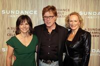 Robert Redford, Glenn Close and Sally Field at The Sundance Institute's 26th Annual Celebration.