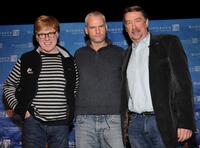 Robert Redford, Martin McDonaghat and Geoffrey Gilmore at the 2008 Sundance Film Festival for Opening Day Press Conference.