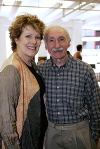 Lynn Redgrave and Denis Holmes at The Constant Wife Rehearsal.