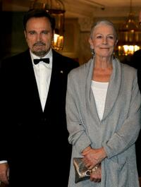 Franco Nero and his wife Vanessa Redgrave at the Gala Spa Awards 2008.