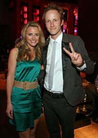 Trilby Glover and Christopher Redman at the after party of the world premiere of "88 Minutes."
