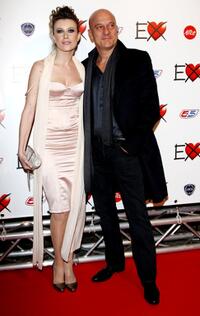 Giorgia Wurth and Claudio Bisio at the premiere of "Ex."