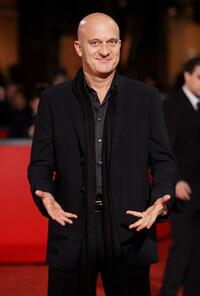 Claudio Bisio at the premiere of "Si Puo Fare" during the 3rd Rome International Film Festival.