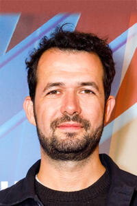 Jonas Poher Rasmussen at the "Flee" UK premiere during the 65th BFI London Film Festival.