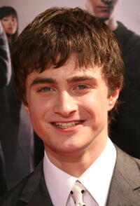 Daniel Radcliffe at the "Harry Potter And The Order Of The Phoenix" U.S. premiere.