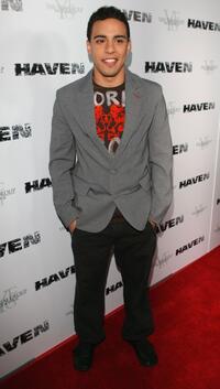 Victor Rasuk at the premiere of "Haven."