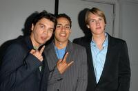 Emile Hirsch, Victor Rasuk and John Robinson at the premiere of "Lords Of Dogtown."
