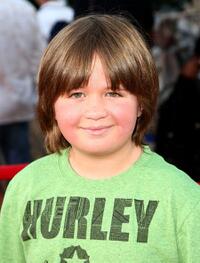 Conner Rayburn at the world premiere of "Wall-E."