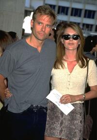 Michael Biehn and his wife in an undated file photo.