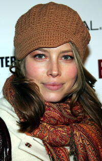 Jessica Biel at the Entertainment Weekly Party at The Sundance Film Festival. 
