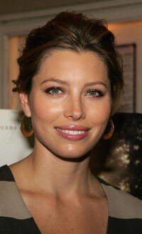 Jessica Biel at a sneak preview of "The Illusionist."