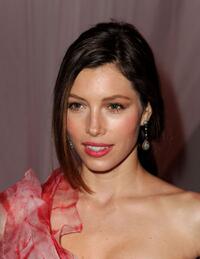 Jessica Biel at the after party of the California premiere of "Valentine's Day."