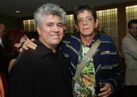 Director Pedro Almodovar and Lou Reed at the 42nd New York Film Festival.