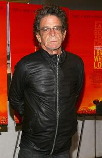 Lou Reed at the premiere of "Youssou Ndour: I Bring What I Love."