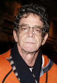 Lou Reed at the performance of Shakespeare's Macbeth staring Patrick Stewart to benefit Brooklyn Academy of Music.