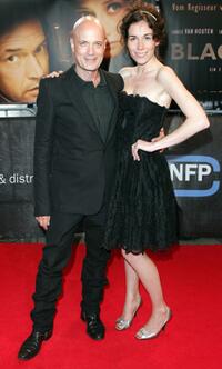 Christian Berkel and Halina Reijn at the premiere of "Black Book."
