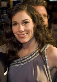 Halina Reijn at the premiere of "Valkyrie."