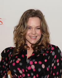 Ana Reeder at the season 3 premiere of "Damages" in New York.