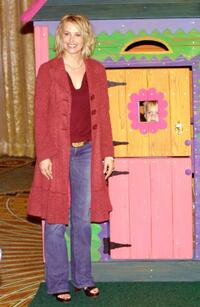 Josie Bissett at the 2002 Lullabies and Luxuries Fashion Event.