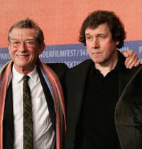 John Hurt and Stephen Rea at the photocall of "V for Vendetta" during the 56th Berlin International Film Festival.