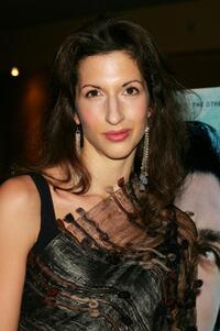 Alysia Reiner at the premiere of "The Sea Inside."