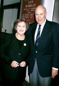 Estelle Reiner and Carl Reiner at the Friars Club Tribute To Jan Murray.