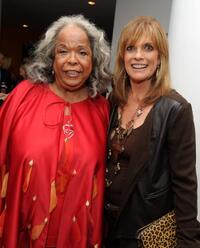 Della Reese and Linda Gray at the after party of the premiere of "Expecting Mary."