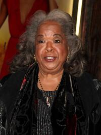 Della Reese at the opening night of "The Color Purple."