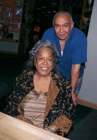 Della Reese and Franklin Lett Jr. at "An Evening with Reverend Della Reese."