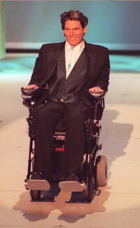 Christopher Reeve at the 68th Annual Academy Awards.