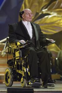 Christopher Reeve at the World Awards.